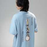 GHIBLI X GHIBLI 5 Blue - Oversized Shirt