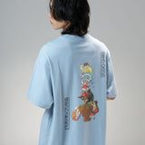 GHIBLI X GHIBLI 1 Blue - Oversized Shirt