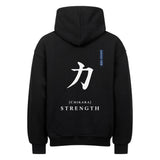 JAPANESE X STRENGTH - Sweat à capuche surdimensionné