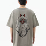 PRINCESS MONONOKE Washed - Oversized Shirt