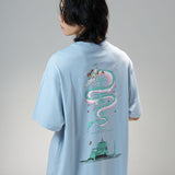 CHIHIRO X HAKU 2.0 Blue - Oversized Shirt