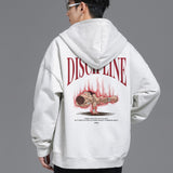 BAKI X DISCIPLINE RED - Oversized Hoodie