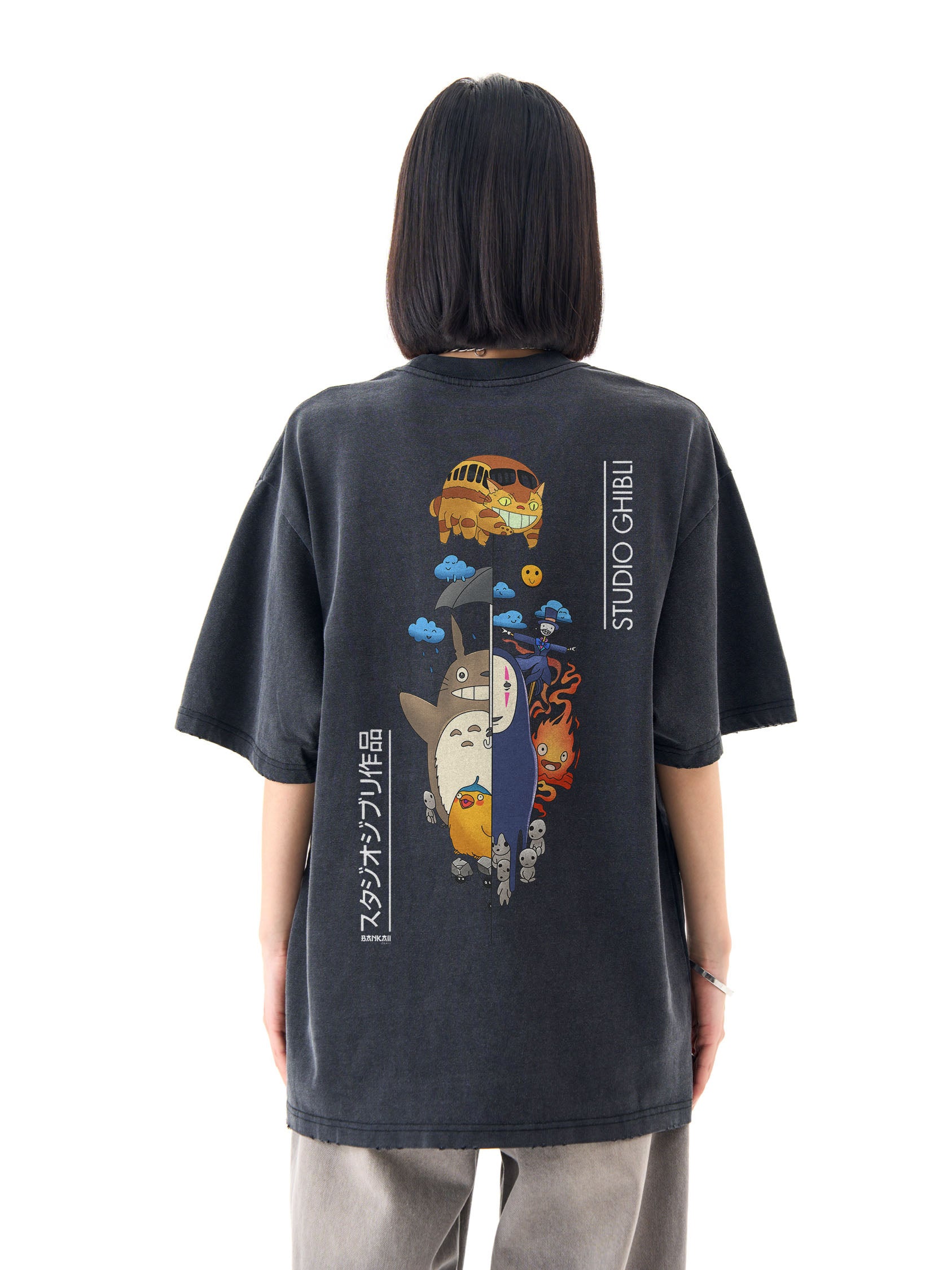 GHIBLI X TOTORO Washed - Oversized Shirt