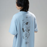 LUFFY X COMBINATION Blue - Oversized Shirt