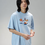 GHIBLI X COLOR Blue - Oversized Shirt