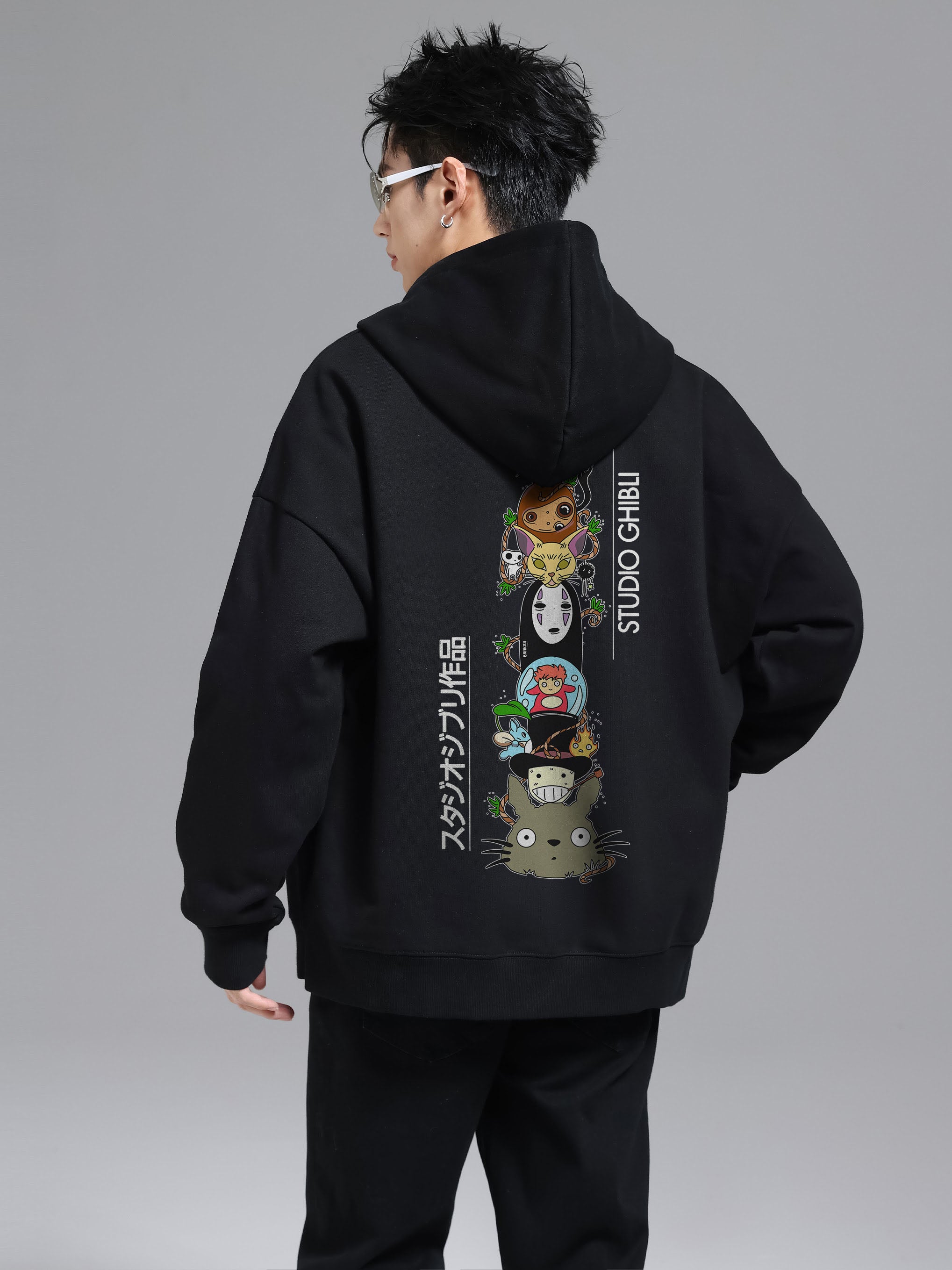 GHIBLI X COMBINATION - Oversized Hoodie