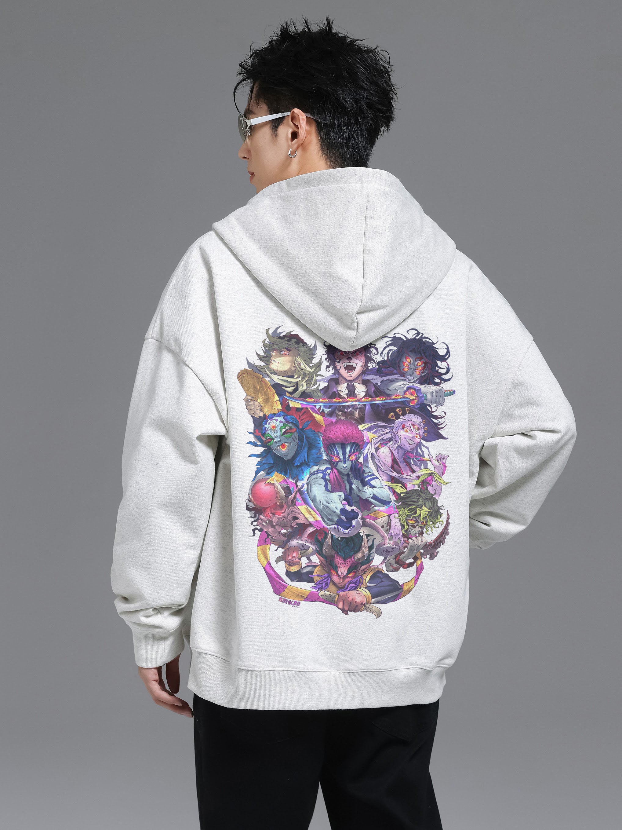 DEMON X COMBINATION - Oversized Hoodie