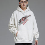 RENGOKU X SET YOUR HEART ABLAZE front - Oversized Hoodie