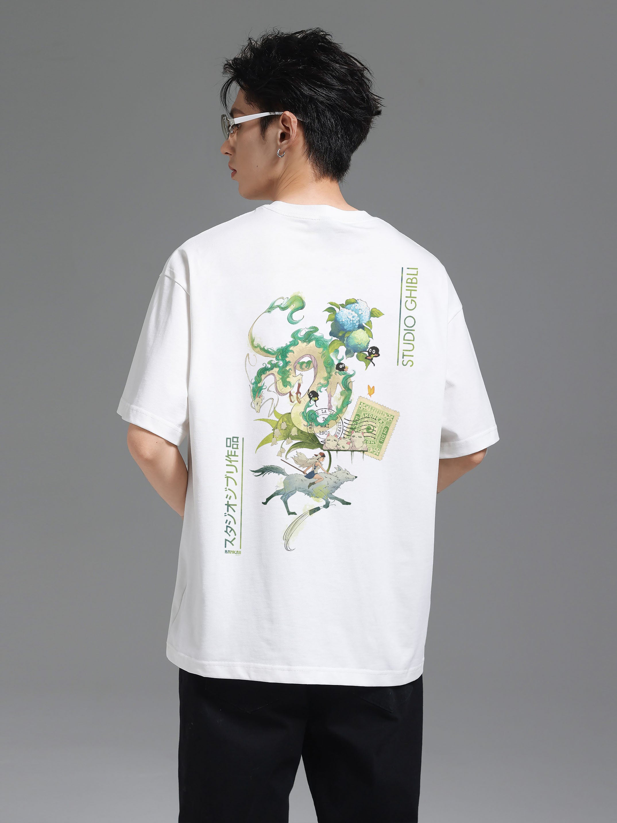 GREEN X GHIBLI - Oversized Shirt