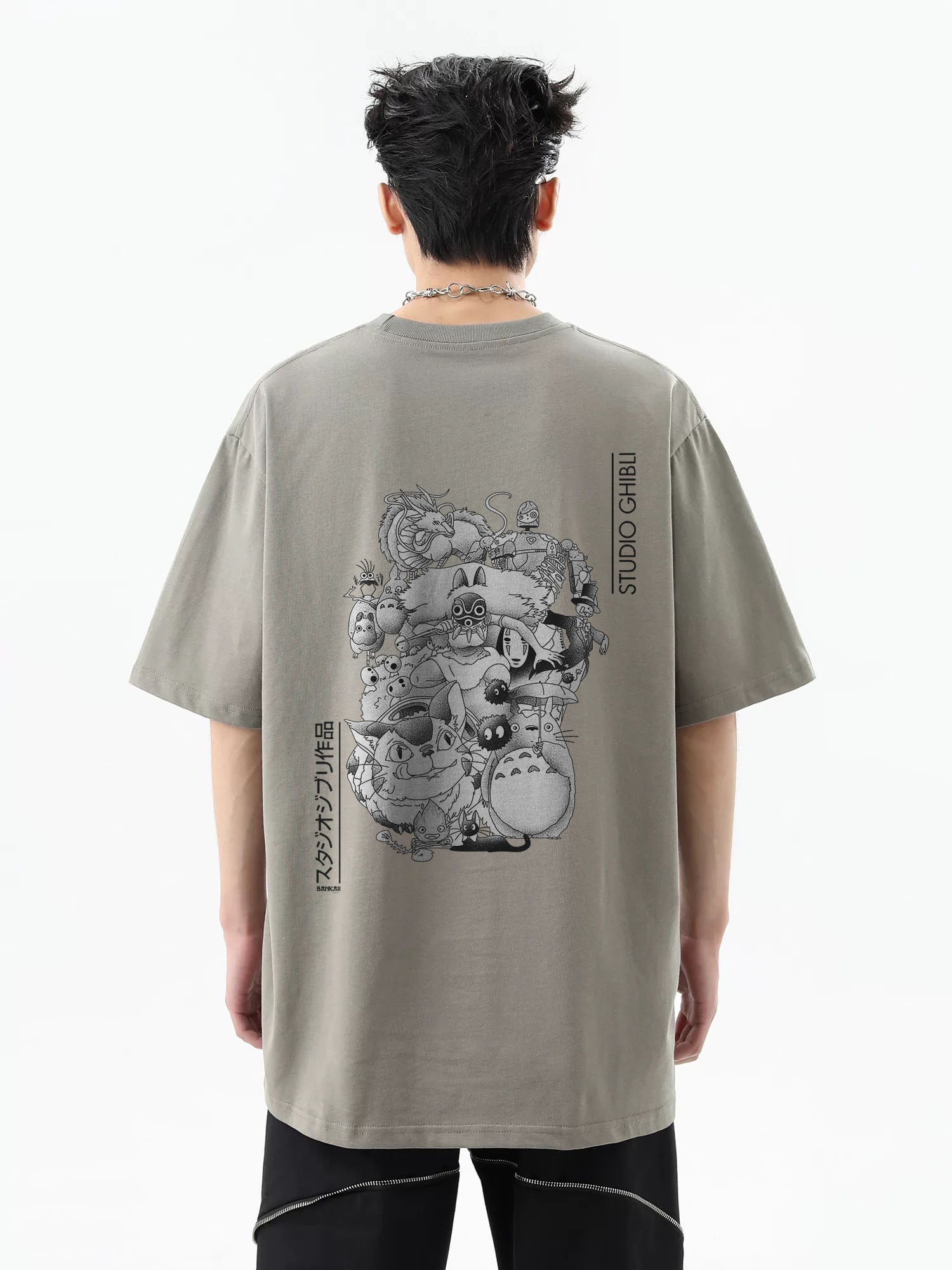 GHIBLI X SKETCH Washed - Oversized Shirt