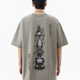 GHIBLI X COMBINATION SKETCH Washed - Oversized Shirt