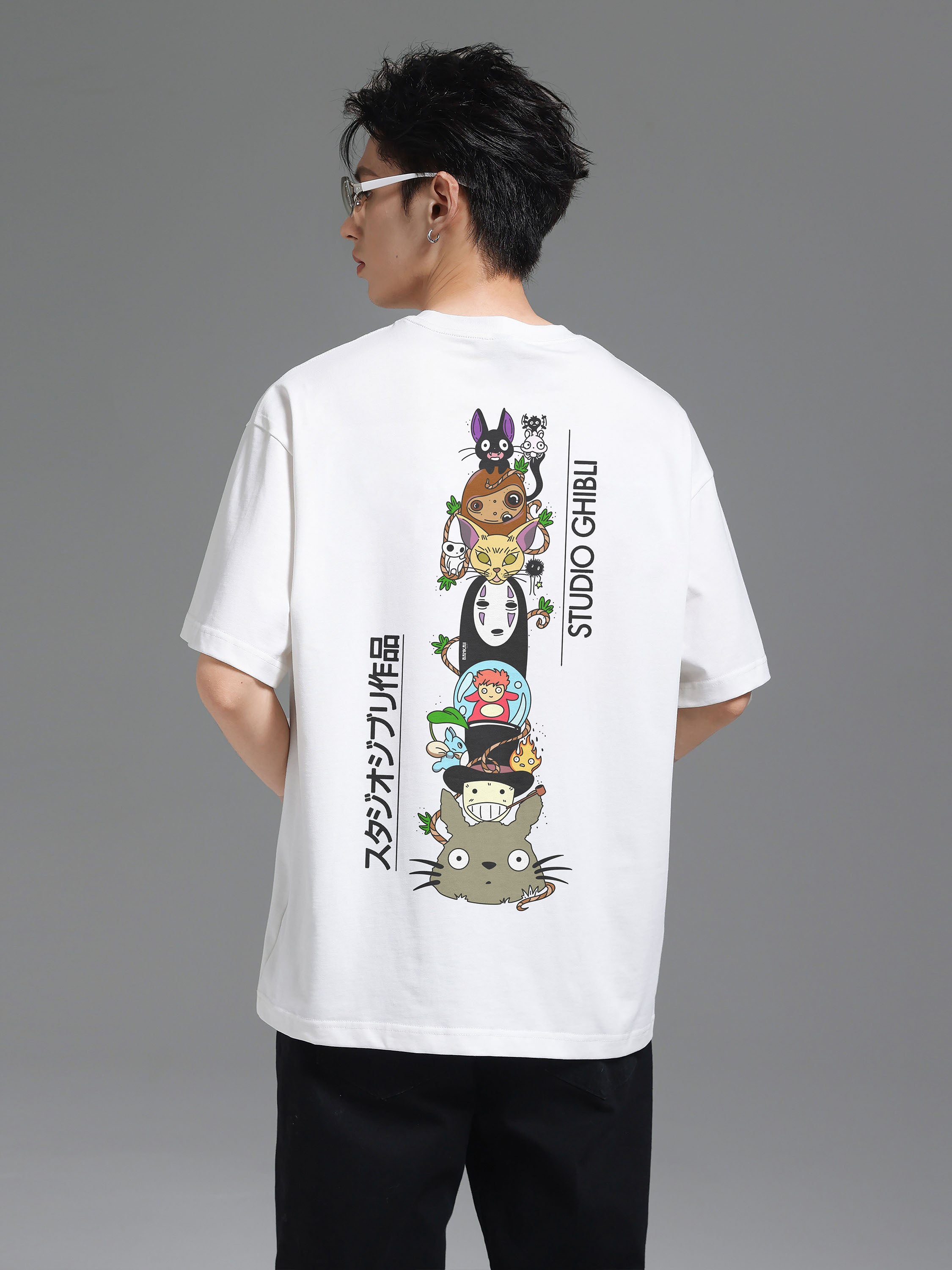 GHIBLI X COMBINATION - Oversized Shirt